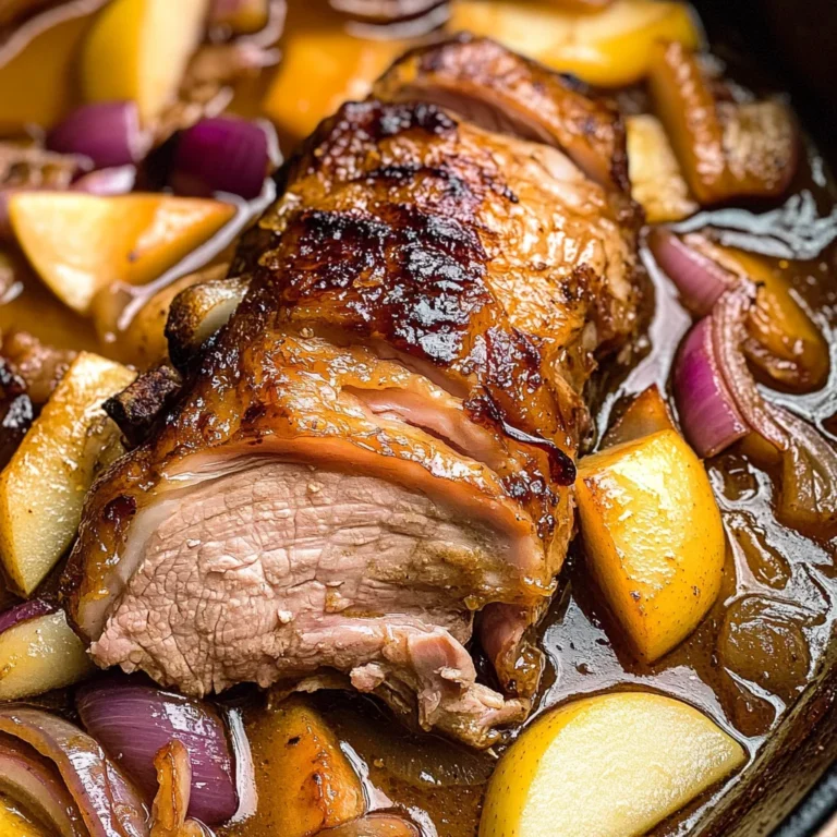 Apple Cider Braised Pork Shoulder