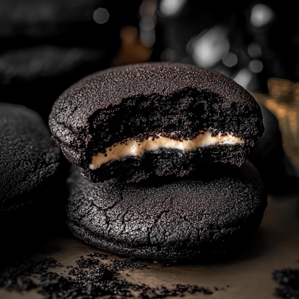 Black Velvet Cheesecake Cookies