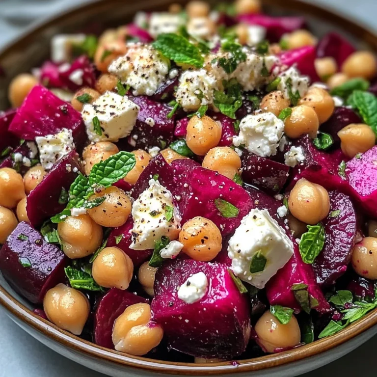Chickpea, Beet and Feta Salad