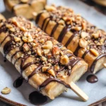 Frozen Banana Snickers