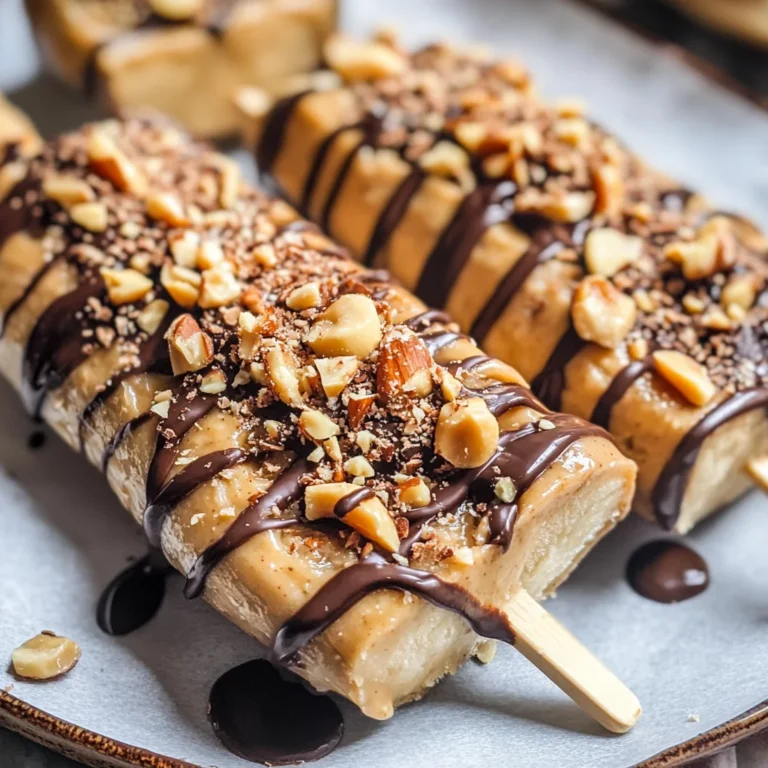 Frozen Banana Snickers