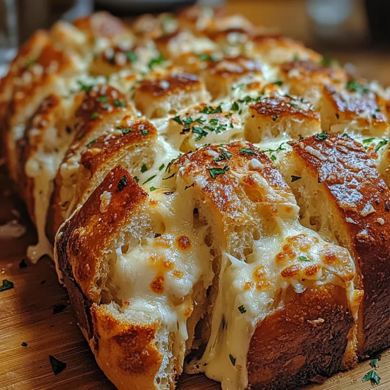 Garlic Parmesan Pull-Apart Bread