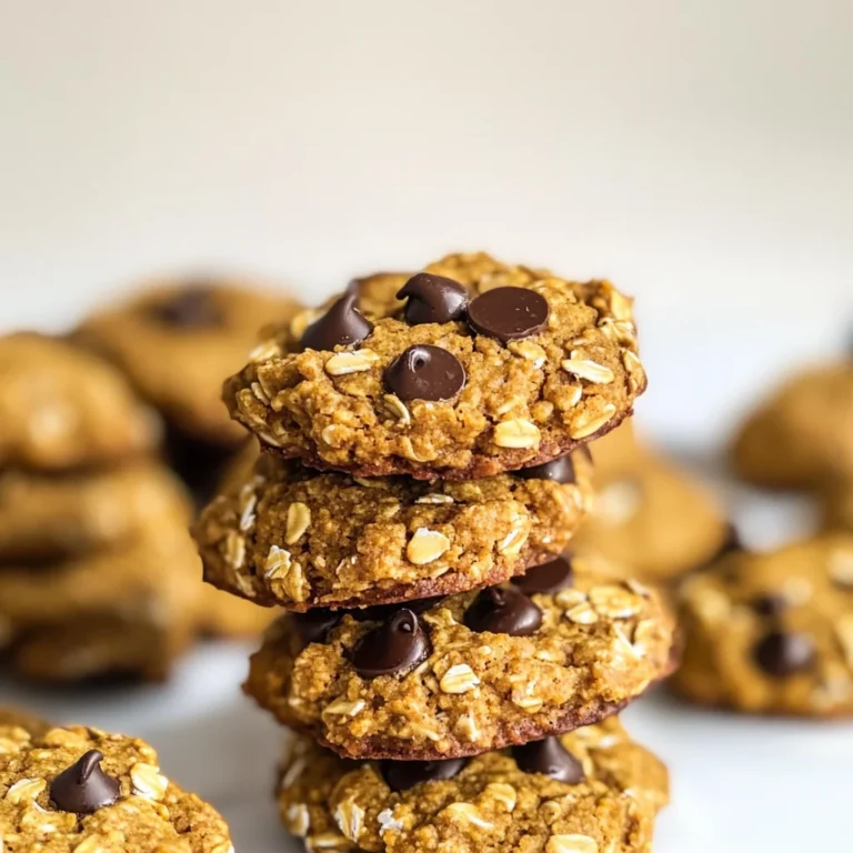 Healthy Pumpkin Oat Cookies