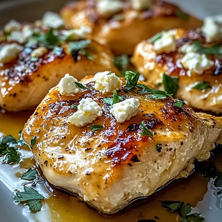 Hot Honey Feta Chicken Dish: A Deliciously Spicy and Savory Recipe