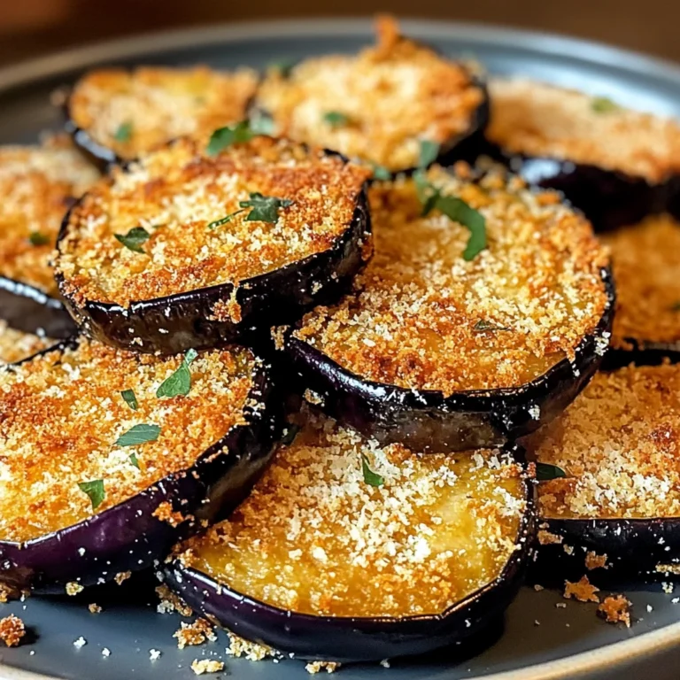 Impossibly Crispy Baked Eggplant