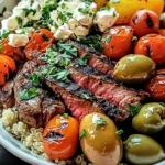 Mediterranean Steak Bowls: An Amazing Ultimate Dinner Recipe