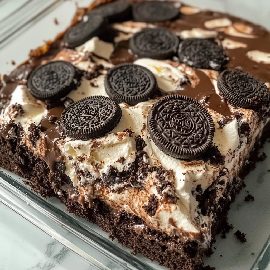 Oreo Dump Cake