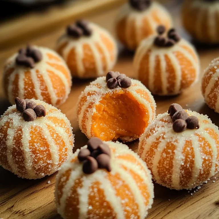 Pumpkin Cheesecake Truffles