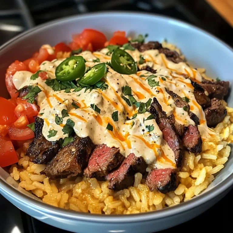 Steak Queso Rice : A Flavorful Recipe