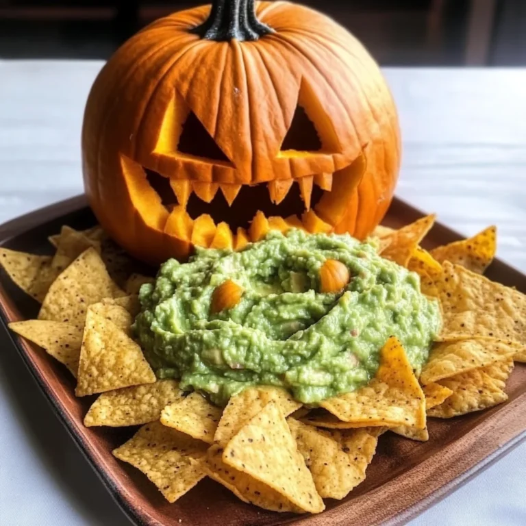Throwing Up Pumpkin Guacamole Recipe