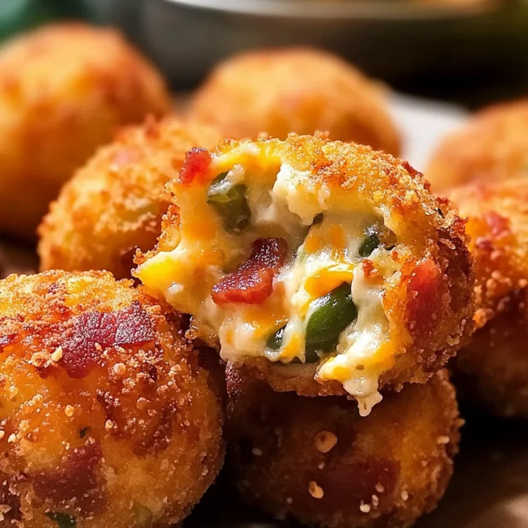 Turkey Bacon Jalapeño Popper Cheese Balls