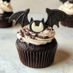 Vegan Oreo Bat Cupcakes