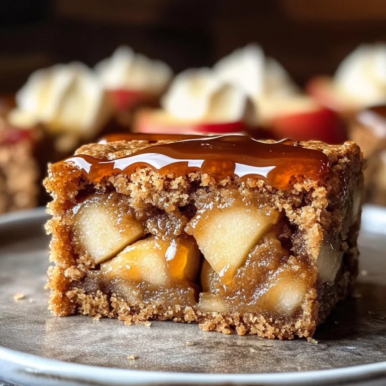 Apple Blondies