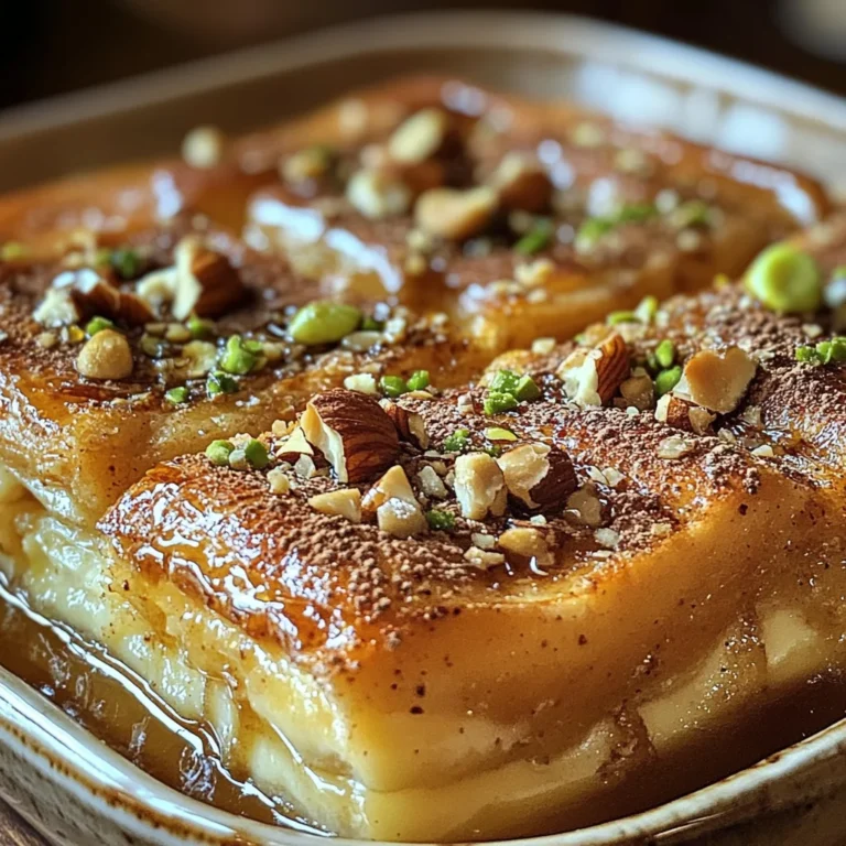 Baklava French Toast Bake