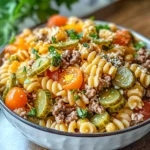 Big Mac Pasta Salad