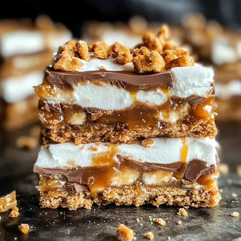Butterfinger Caramel Bars