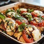 Caprese Chicken Casserole