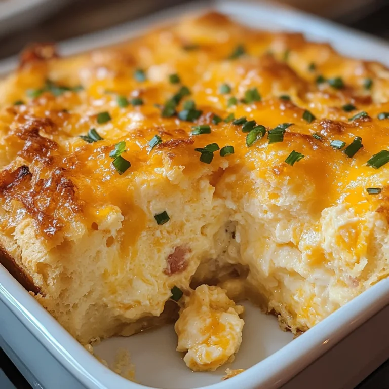 Cheddar Bay Biscuit Egg Breakfast Casserole