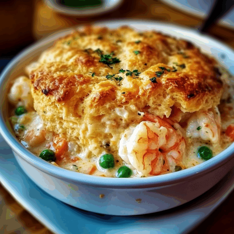 Cheddar Bay Biscuit Seafood Pot Pie: An Incredible Ultimate Comforting Classic