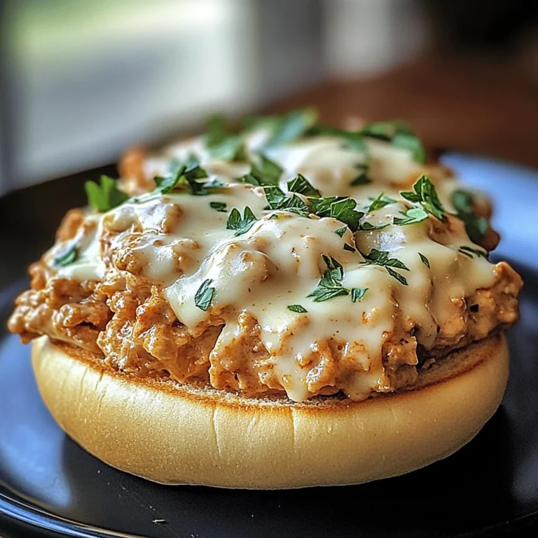 Chicken Alfredo Sloppy Joes: A Delicious Twist on a Classic Favorite