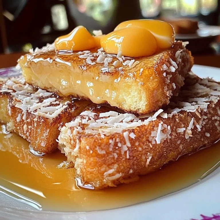 Coconut Crusted French Toast