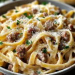 Creamy Italian Sausage Fettuccine: A Deliciously Rich Pasta Recipe