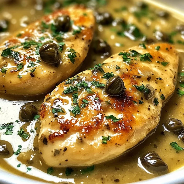 Crockpot Chicken Piccata