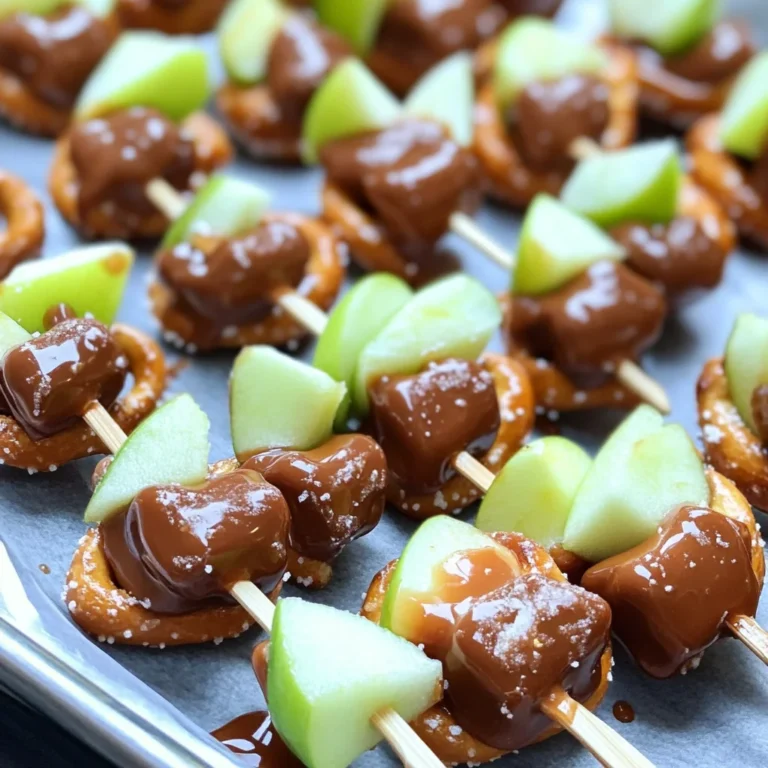 Easy Caramel Apple Bites