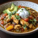 Easy Salsa Verde Chicken Chili Recipe