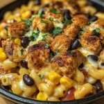 Fall Chili Chicken Mac Skillet