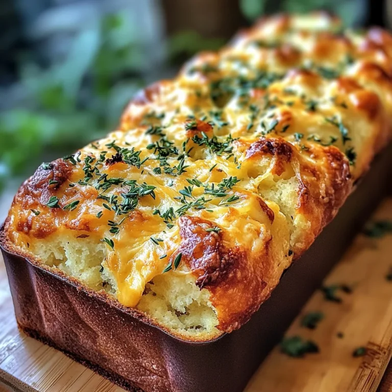 Herb & Cheese Quick Bread