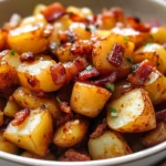 Honey Bacon Roasted Potatoes