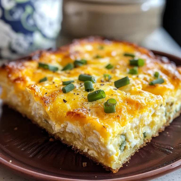 Keto Cottage Cheese Egg Bake