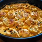 One-Pot Spicy Garlic Butter Chicken Tortellini