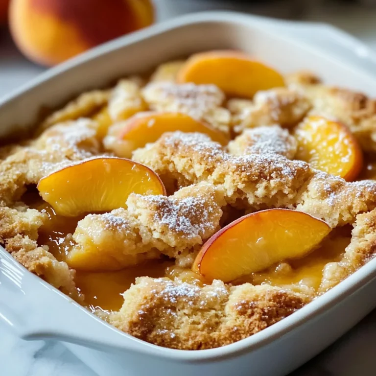 Peach Cobbler