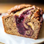 Peanut Butter & Jelly Banana Bread Recipe