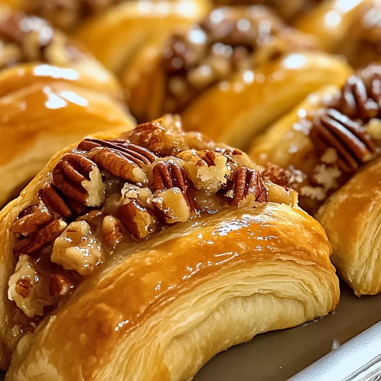 Pecan Pie Crescent Rolls