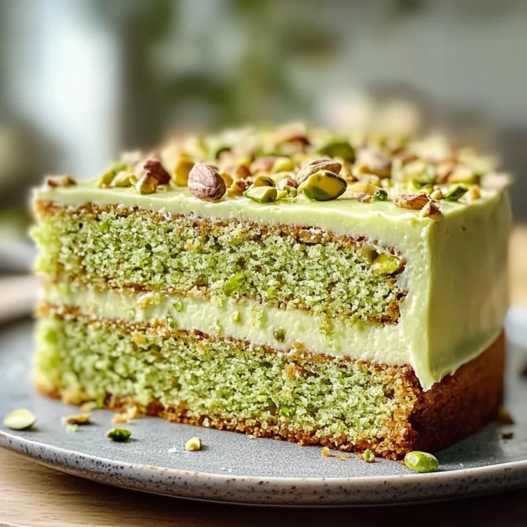 Pistachio Sheet Cake