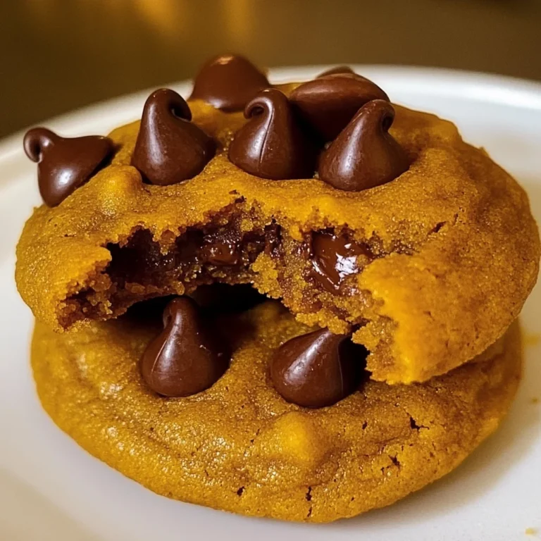 Pumpkin Chocolate Chip Cookies