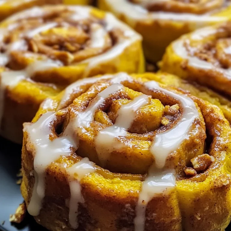 Pumpkin Cinnamon Rolls
