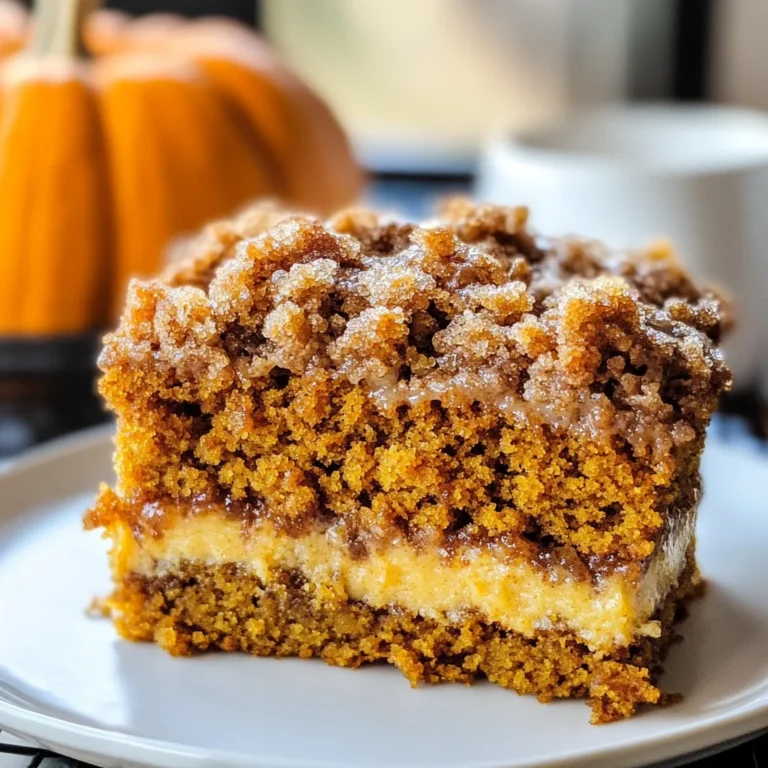 Pumpkin Coffee Cake