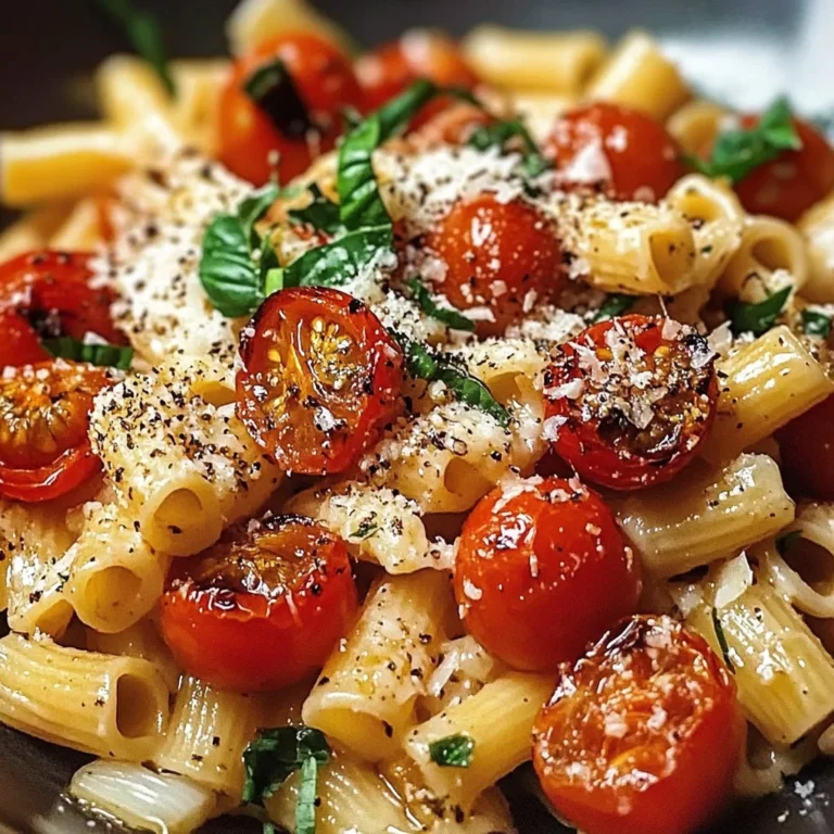 Roasted Tomato Garlic Pasta: A Deliciously Simple Recipe for Any Occasion