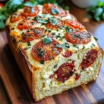 Savory Caprese Bread : A Fresh Italian Bread