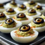 Spooky Deviled Eyeballs