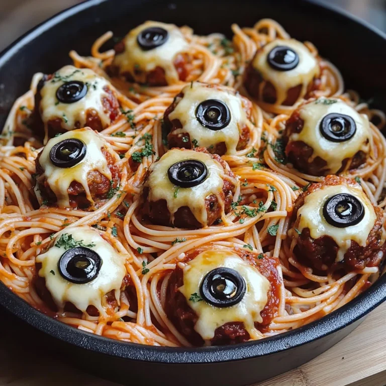 Spooky Spaghetti & Eyeballs