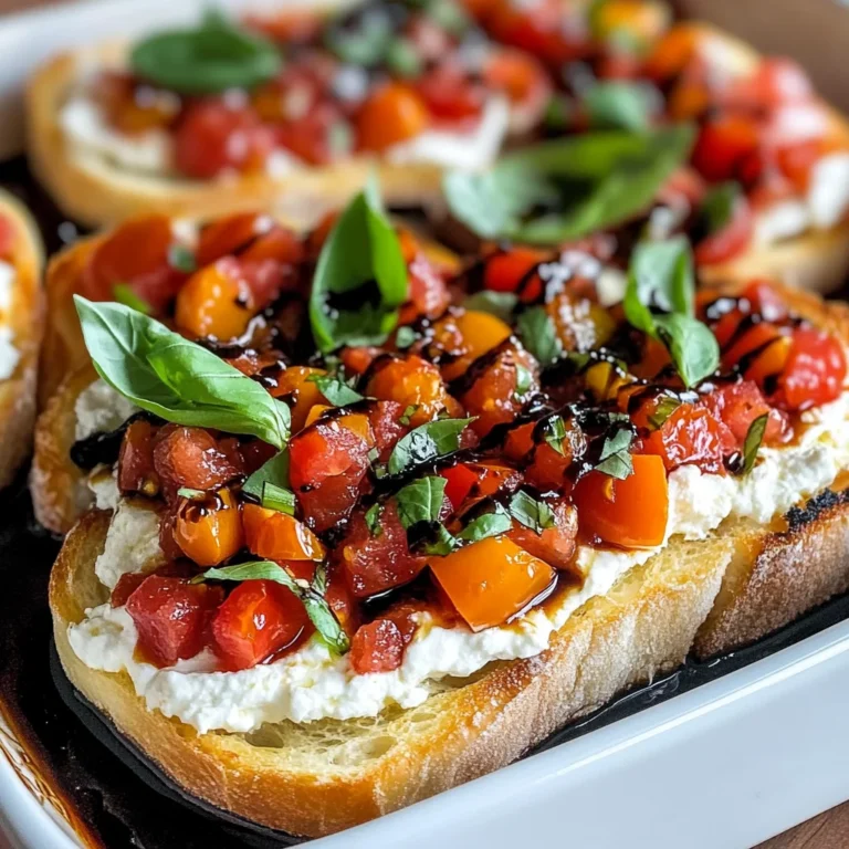 Zesty Goat Cheese Bruschetta Dip