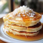 coconut cream pancakes