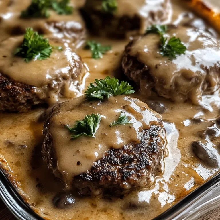 Amish Hamburger Steak Bake