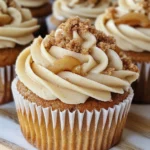 Apple Crumble Cupcakes