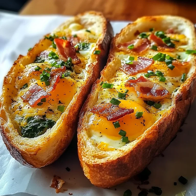 Baked Egg Boats Recipe
